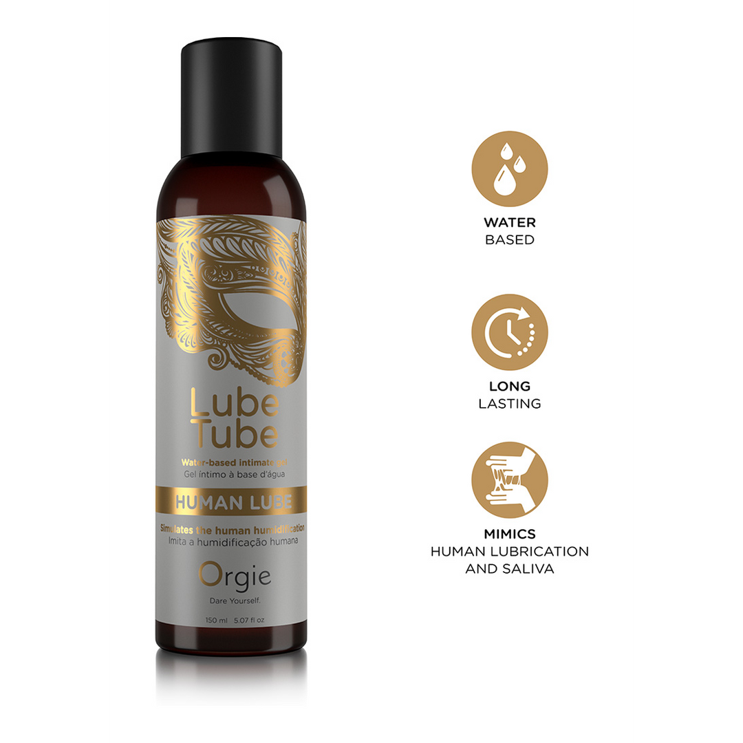 Human Lube - Waterbased Intimate Gel - 5.07 fl oz / 150 ml - Image 2