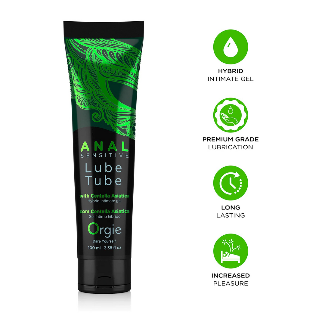 Lube Tube Anal Sensitive - Anal Lubricant - 3 fl oz / 100 ml - Image 2