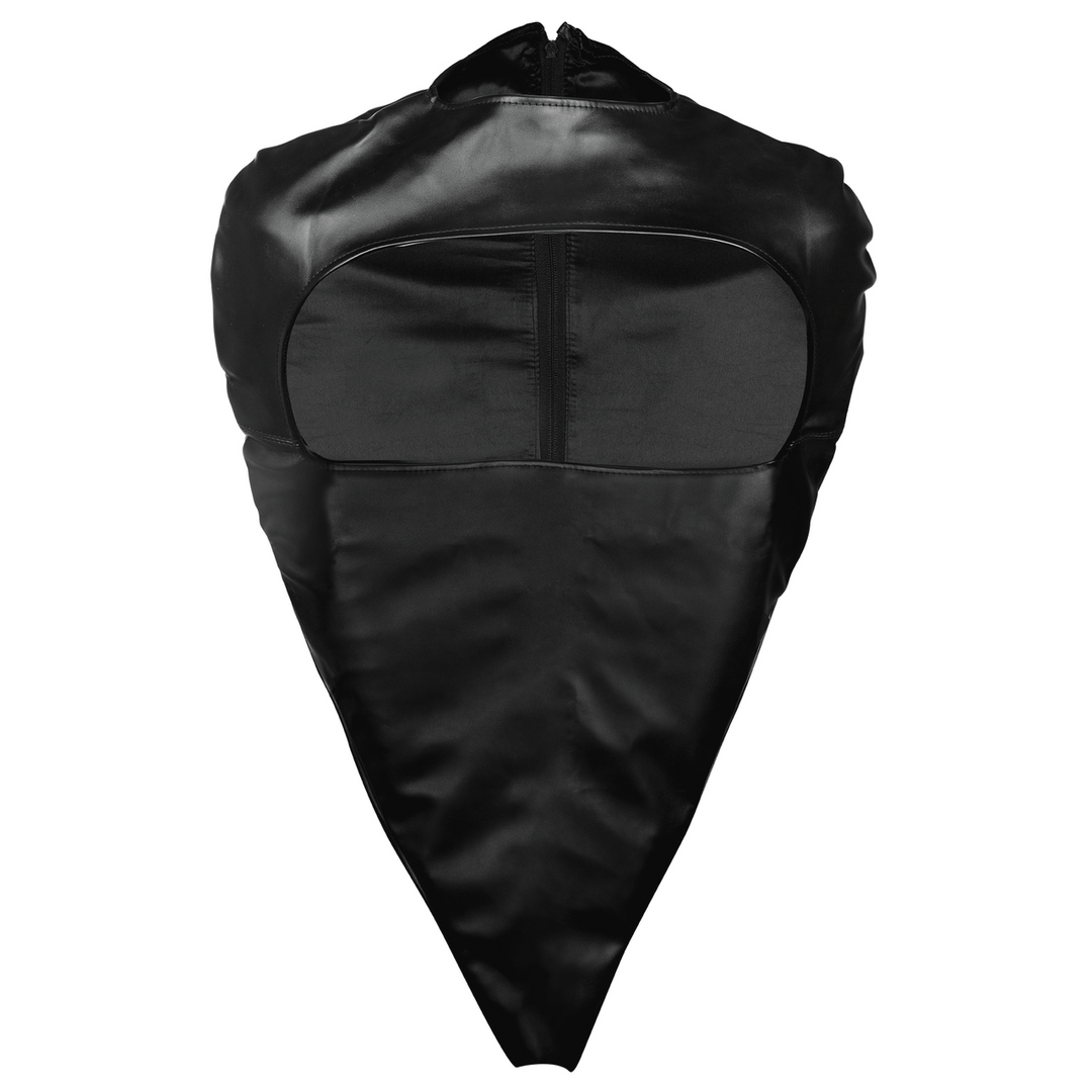 Zip-Up Full Arm and Shoulder Sleeve Restraint - Black - Image 6
