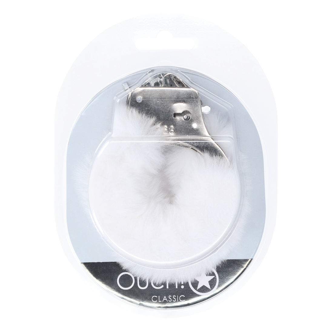Classic Fluffy Handcuffs - White - Image 2
