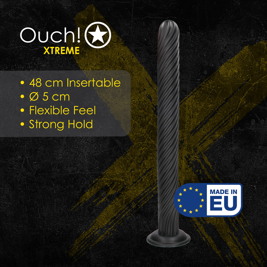 Titan Twist - Anal Plug - 1001 gr / 48 cm - Black - Image 5