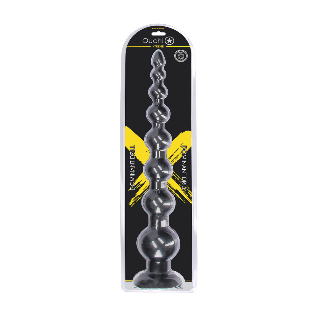 Dominant Drill - Anal Plug - 1222 gr / 55,5 cm- Black - Image 2