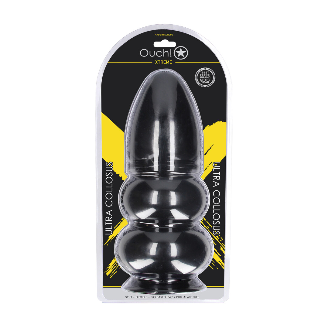 Ultra Collosus - Anal Plug - 3392 gr / 33 cm - Black - Image 2