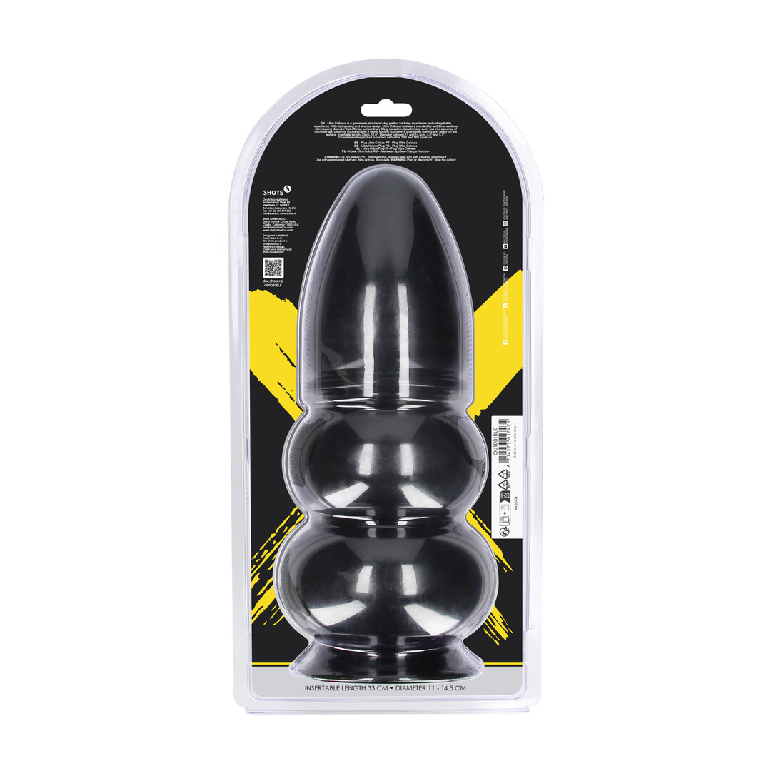 Ultra Collosus - Anal Plug - 3392 gr / 33 cm - Black - Image 3