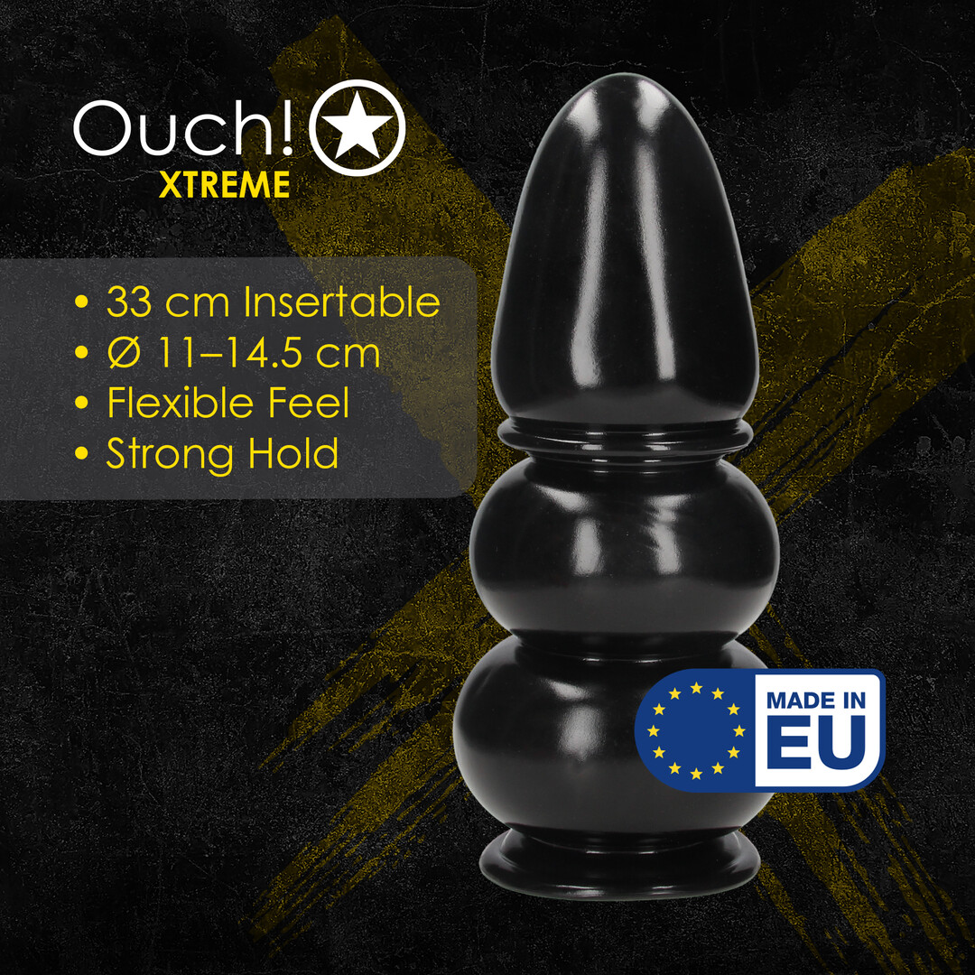 Ultra Collosus - Anal Plug - 3392 gr / 33 cm - Black - Image 5