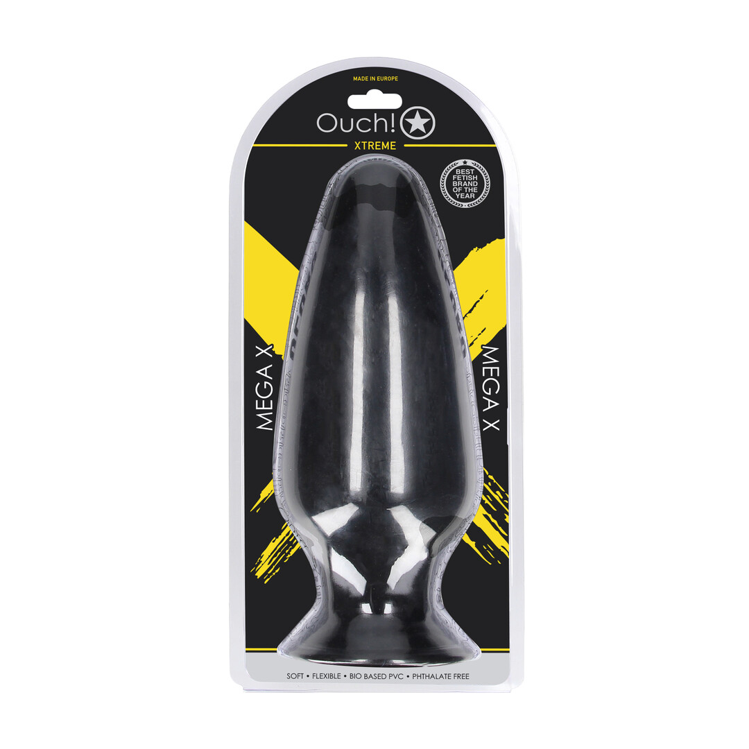 Mega X - Anal Plug - 2307 gr / 29 cm - Black - Image 2
