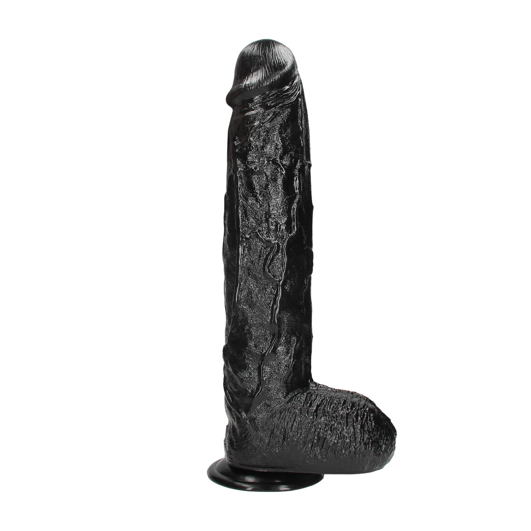 Realistic Giant - Realistic Dildo -2581 gr / 32 cm - Black - Image 4