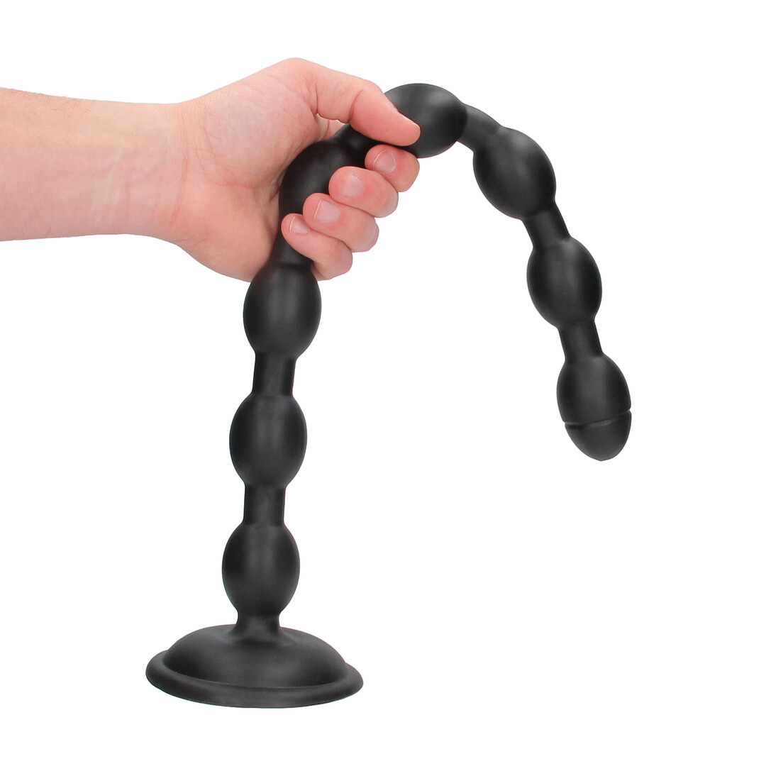 Chain Reaction - Anal Plug - 462 gr / 49 cm - Black - Image 6