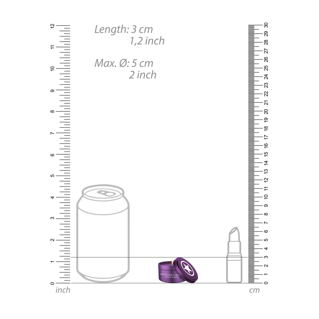 Massage Candle - Mischievous - Purple - Image 4