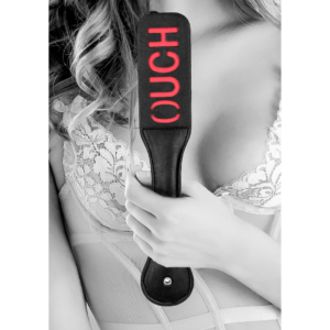 Bonded Leather Paddle Ouch