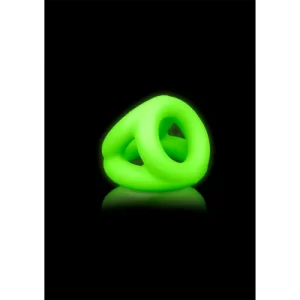 Cock Ring & Ball Strap - Glow in the Dark
