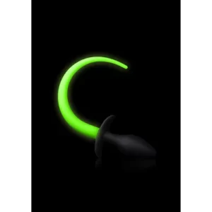 Puppy Tail plug - Glow in the Dark