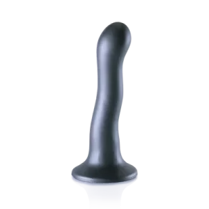 Ultra Soft Silicone Curvy G-Spot Dildo - 7'' / 17 cm