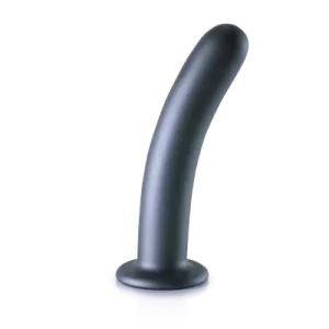 Smooth Silicone G-Spot Dildo - 7'' / 17 cm