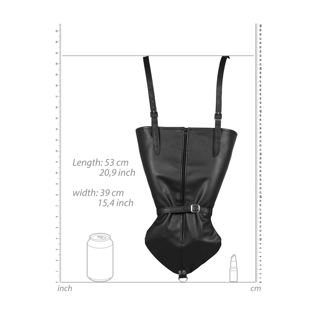 Zip-up Full Sleeve Arm Restraint - Black - Image 9
