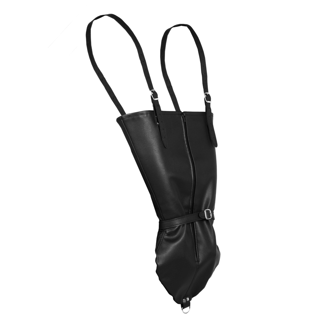 Zip-up Full Sleeve Arm Restraint - Black - Image 4