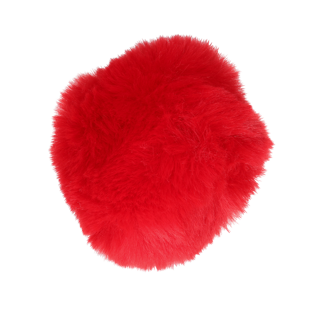 Bunny Tail with Metal Butt Plug - Red - Image 10