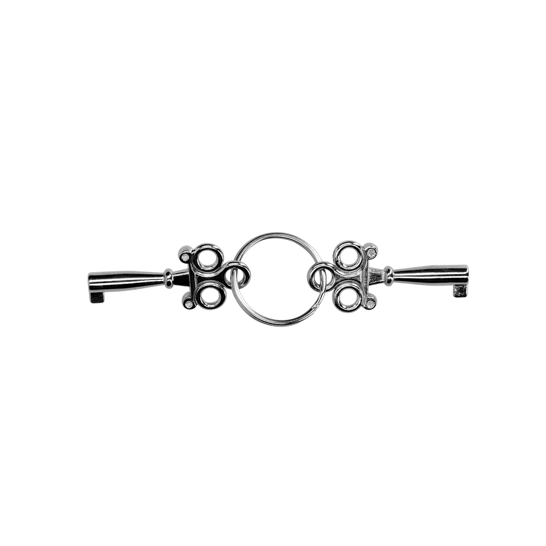 Furry Metal Hand Cuffs - Red - Image 8