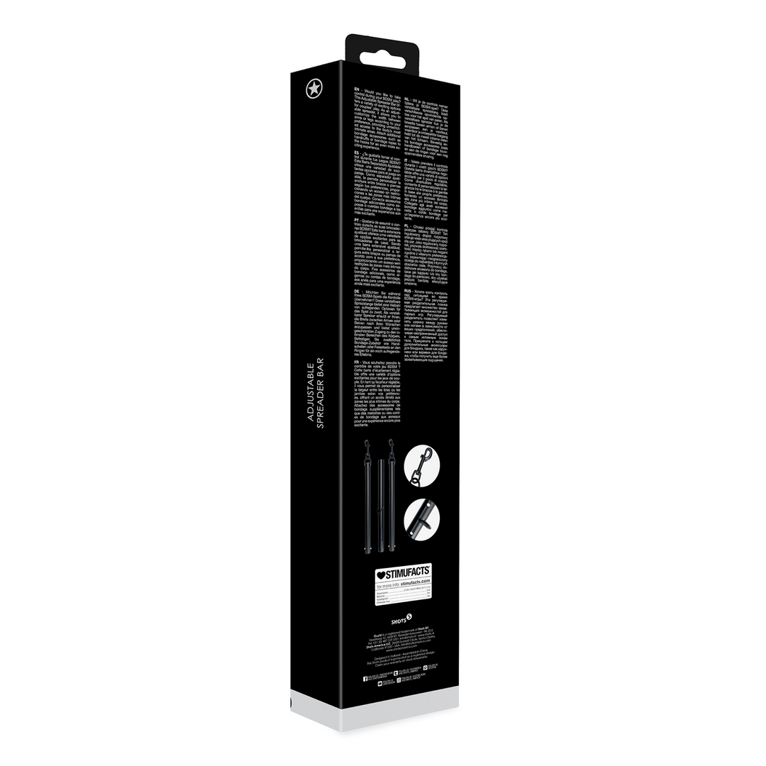 Adjustable Spreader Bar - Black - Image 3