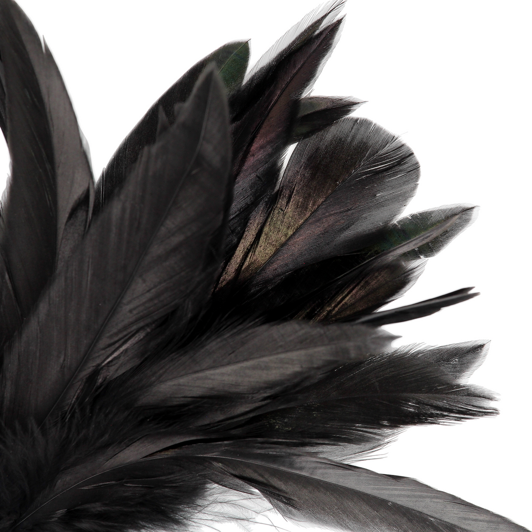 Small Feather Tickler - Black - Image 5