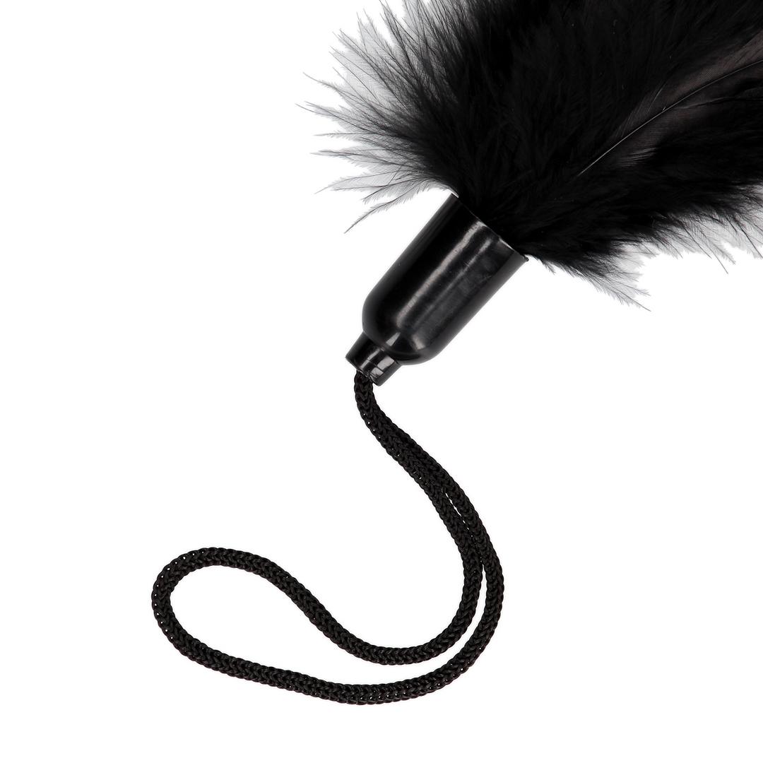 Small Feather Tickler - Black - Image 6