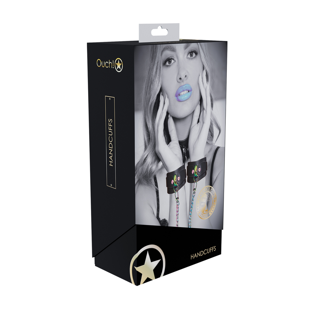 Venice Collection - Handcuffs - Black - Image 2