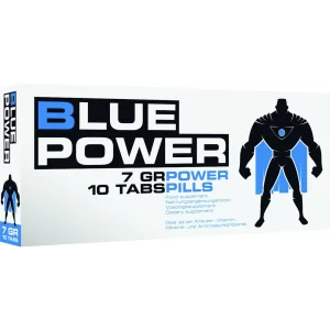 Blue Power - white