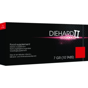 Diehard II Hardcore - 10 Pcs - black