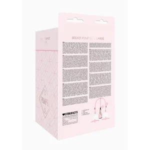 Breast Pump Set Large - Rose Gold