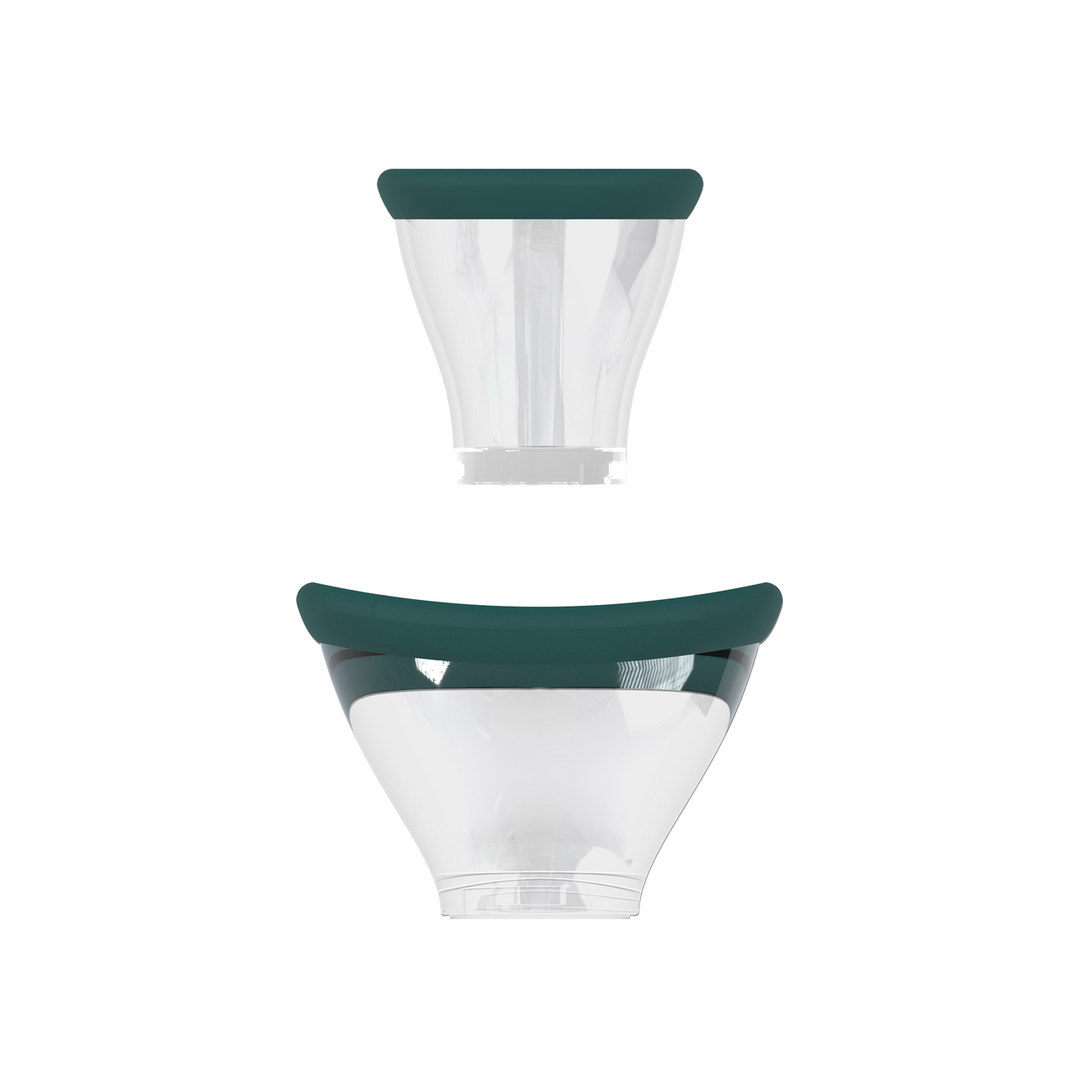 Exquisite - Rechargeable Vulva and Breast Pump - Forest Green - Image 6