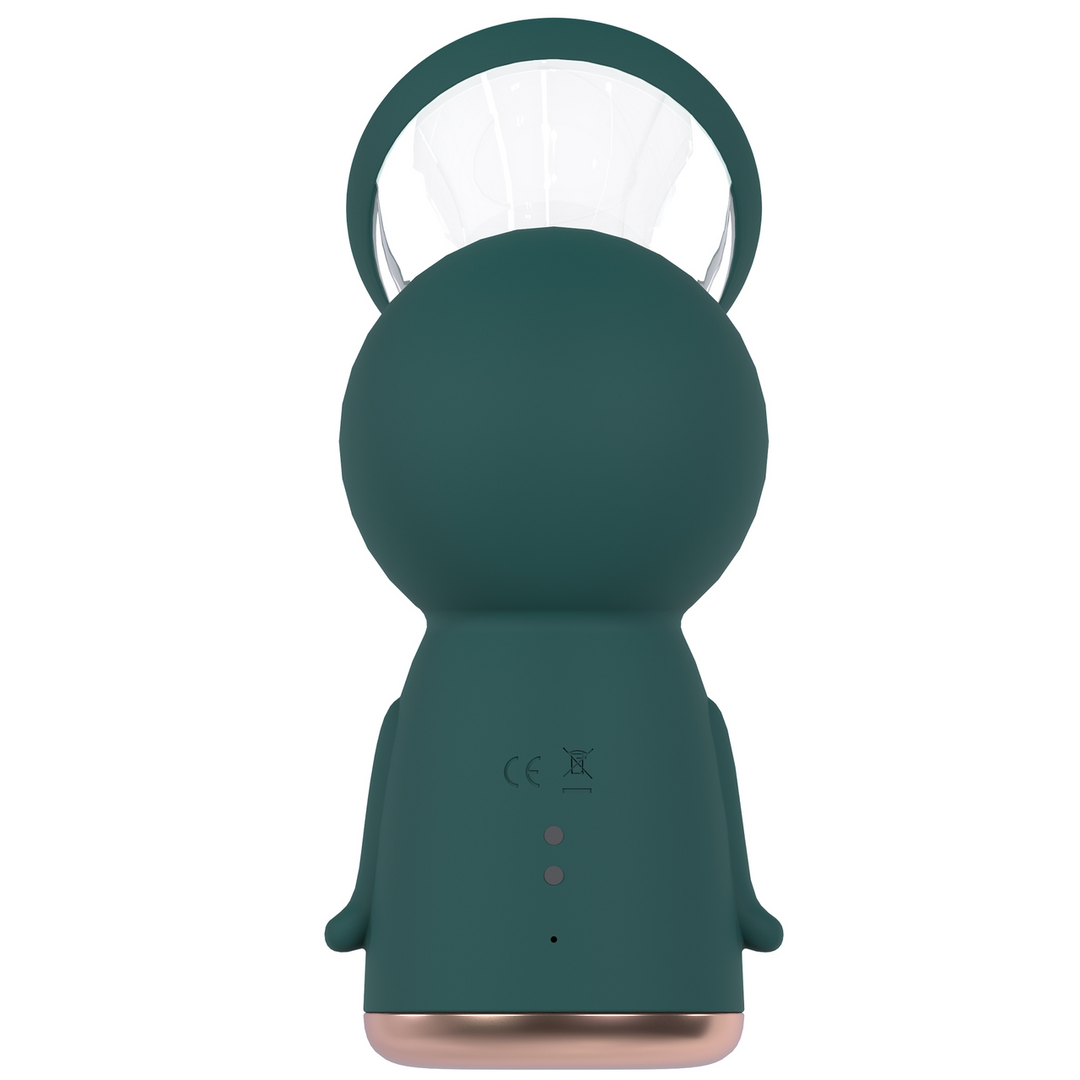 Exquisite - Rechargeable Vulva and Breast Pump - Forest Green - Image 5