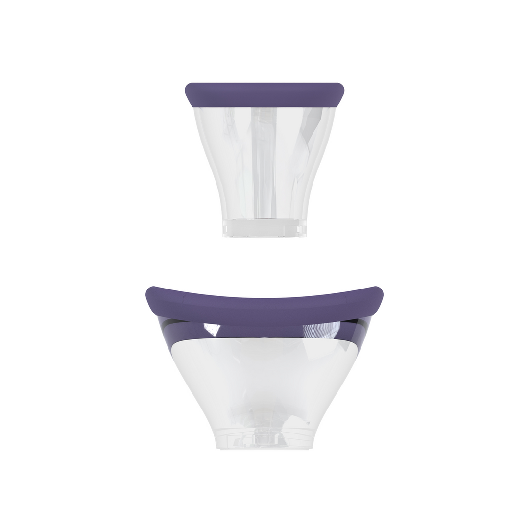 Exquisite - Rechargeable Vulva and Breast Pump - Purple - Image 5