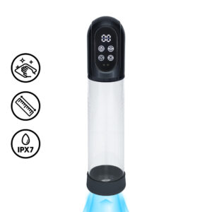 Engage - Automatic Waterproof Penis Pump and Masturbator - Gun Metal