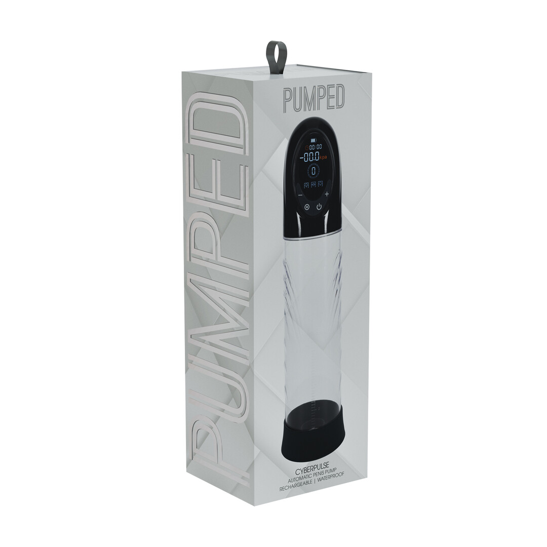CyberPulse - Automatic Waterproof Penis Pump - Black - Image 2