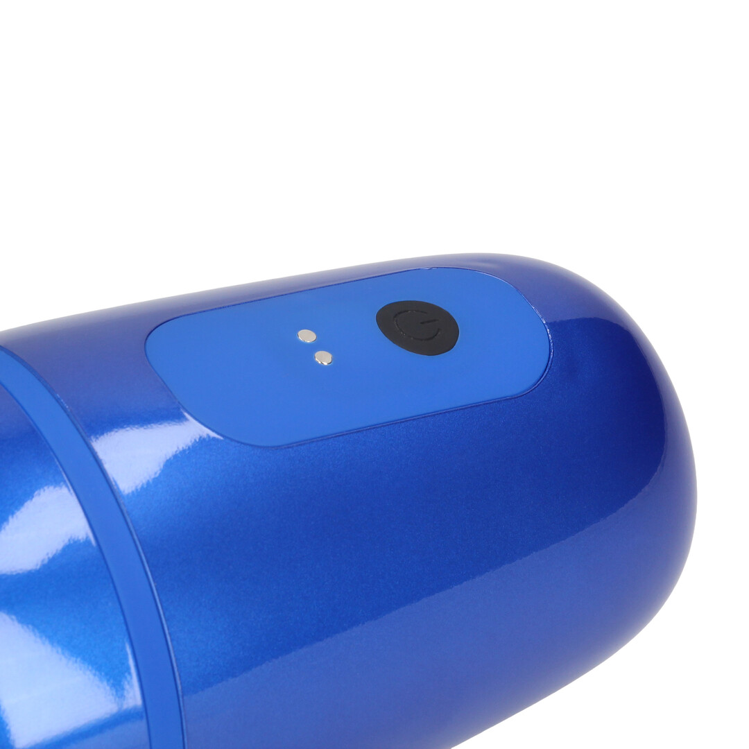 Pulsar - Negative Pressure Suction and Vibration Masturbator Pump - Metallic Blue - Image 8