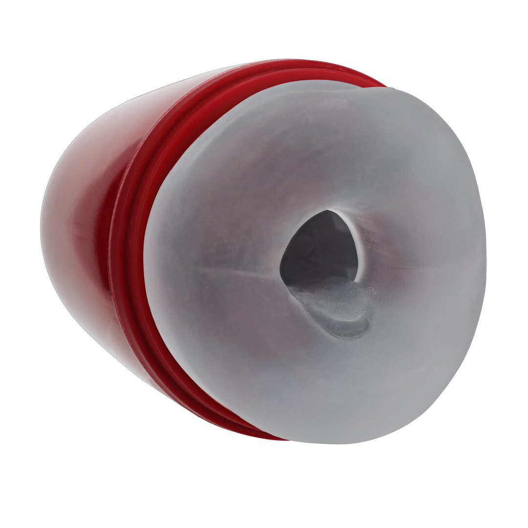 Pulsar - Negative Pressure Suction and Vibration Masturbator Pump - Metallic Red - Image 3