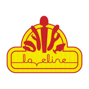 Woven Badge - Loveline