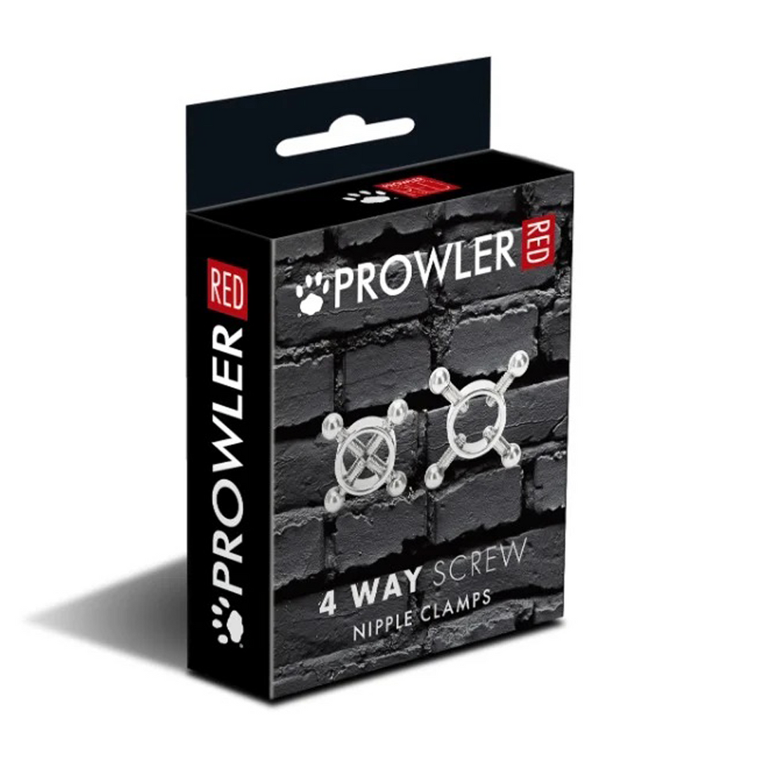 4 Way Screw Nipple Clamp - Silver - Image 2