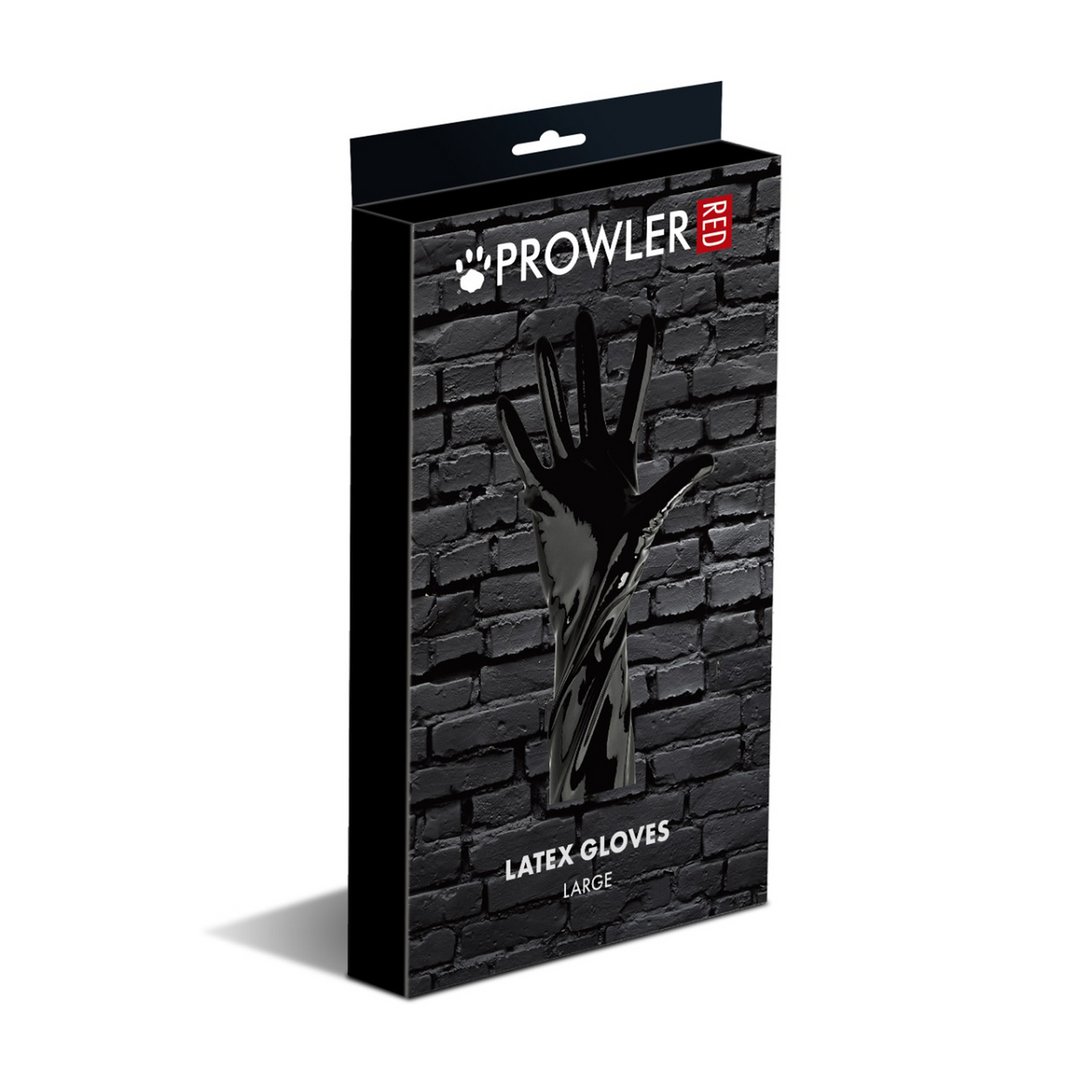Latex Gloves - Large - Black - Image 2