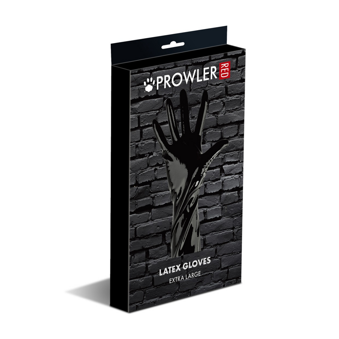 Latex Gloves - X Large - Black - Image 2