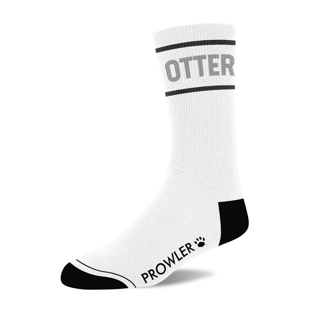 Otter Socks - White/Grey - Image 2