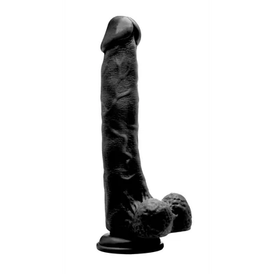 Realistic Cock with Balls - 10"/ 25