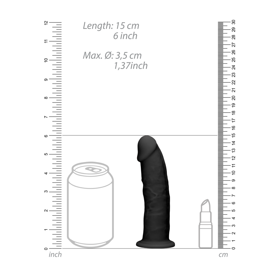 Silicone Dildo without Balls - 6 / 15 cm - Image 7