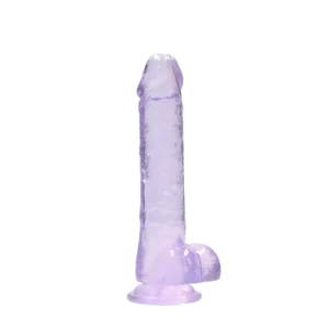 Realistic Dildo with Balls - 8"/ 20 cm