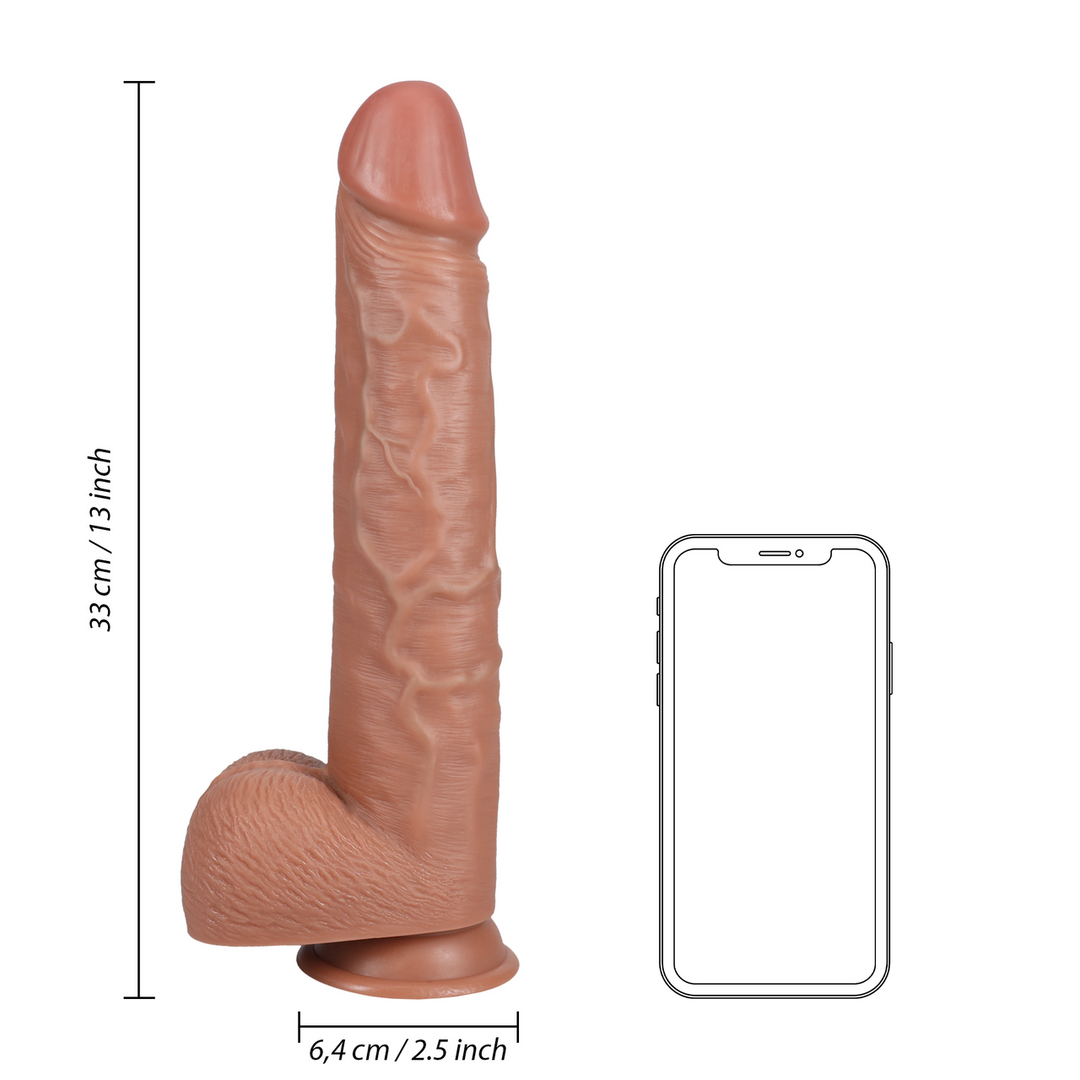 Extra Large Straight with Balls 13 / 33 cm - Tan - Image 7