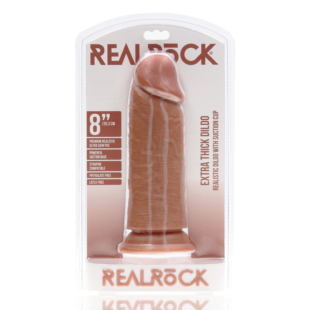Extra Thick Straight without Balls 8 / 20,3 cm - Tan - Image 2