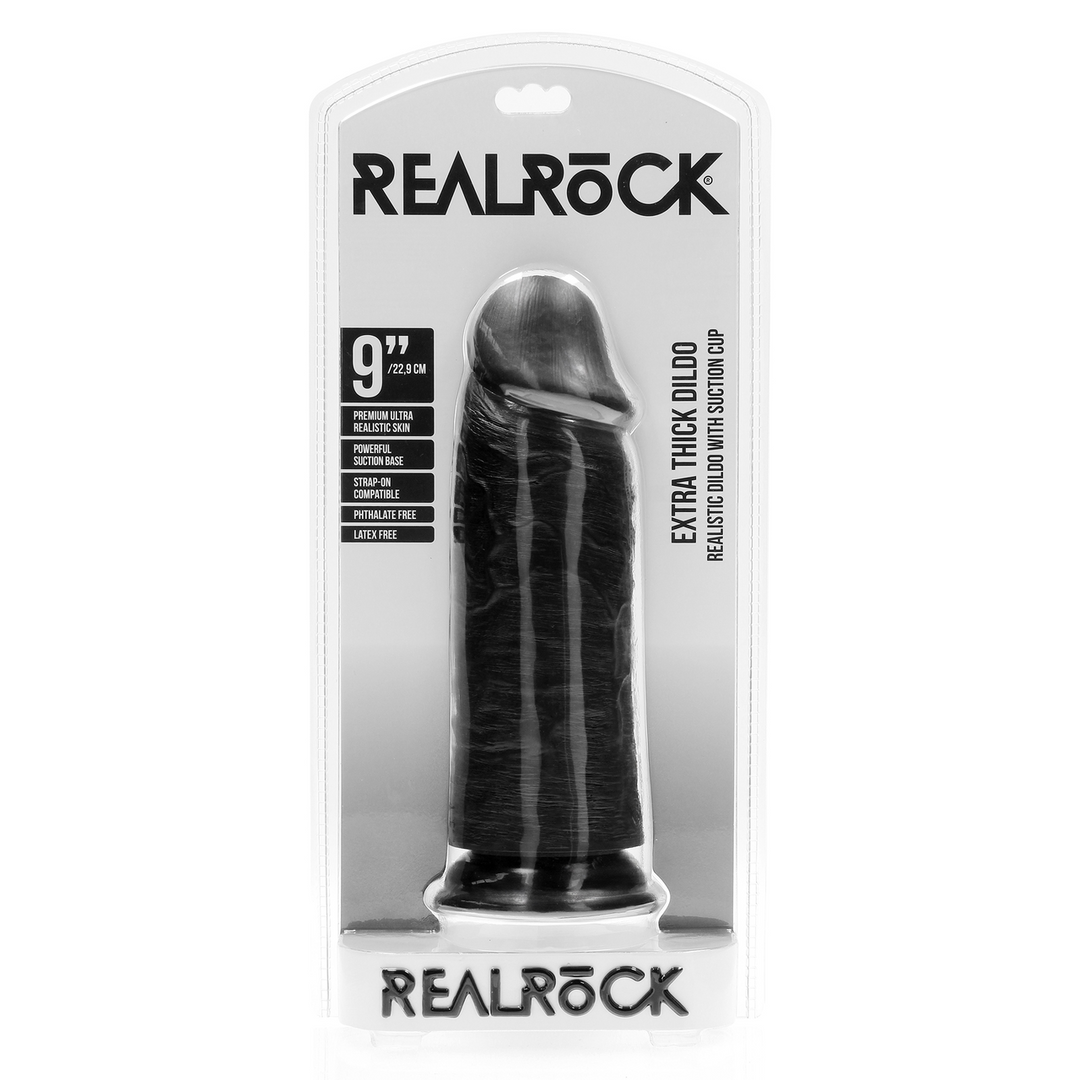 Extra Thick Straight without Balls 9 / 23 cm - Black - Image 2