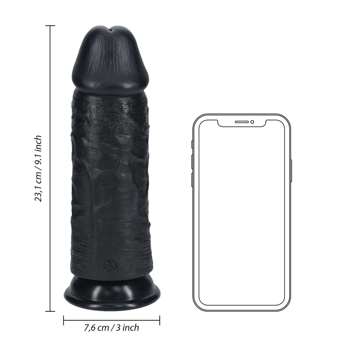 Extra Thick Straight without Balls 9 / 23 cm - Black - Image 7