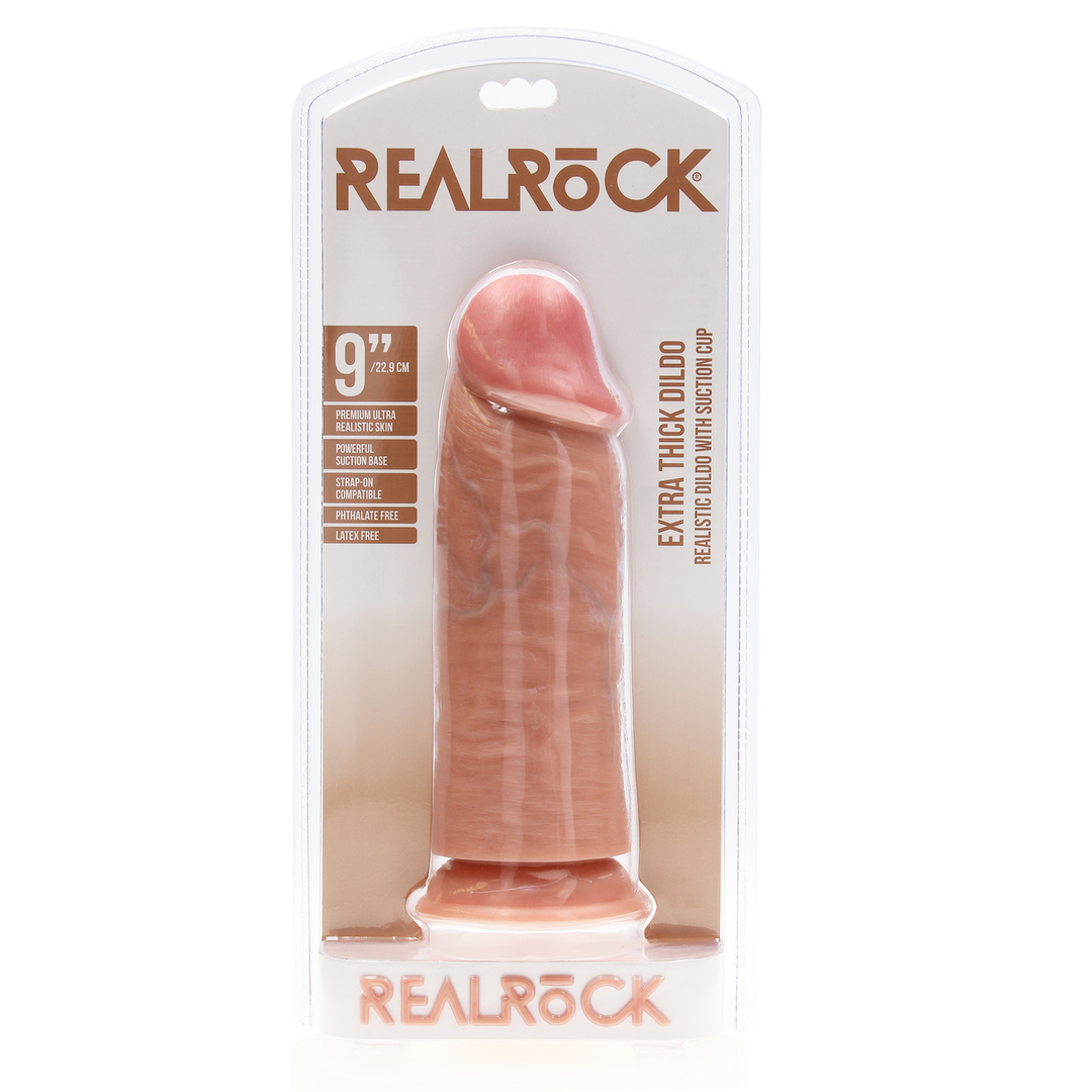 Extra Thick Straight without Balls 9 / 23 cm - Flesh - Image 2