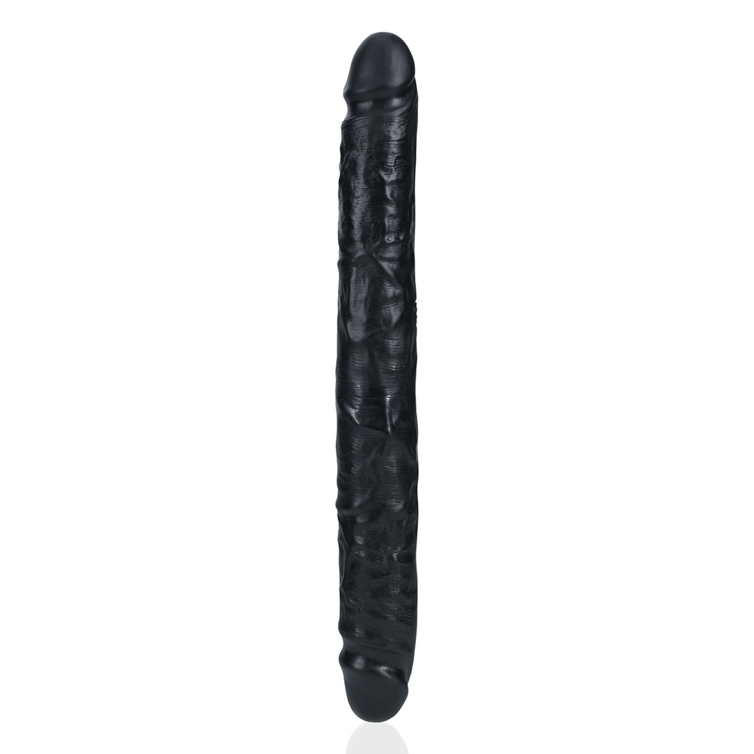 Slim Double Ended Dong 12 / 30,5 cm - Black - Image 5